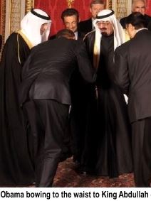 obama bow