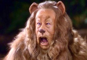 cowardly lion